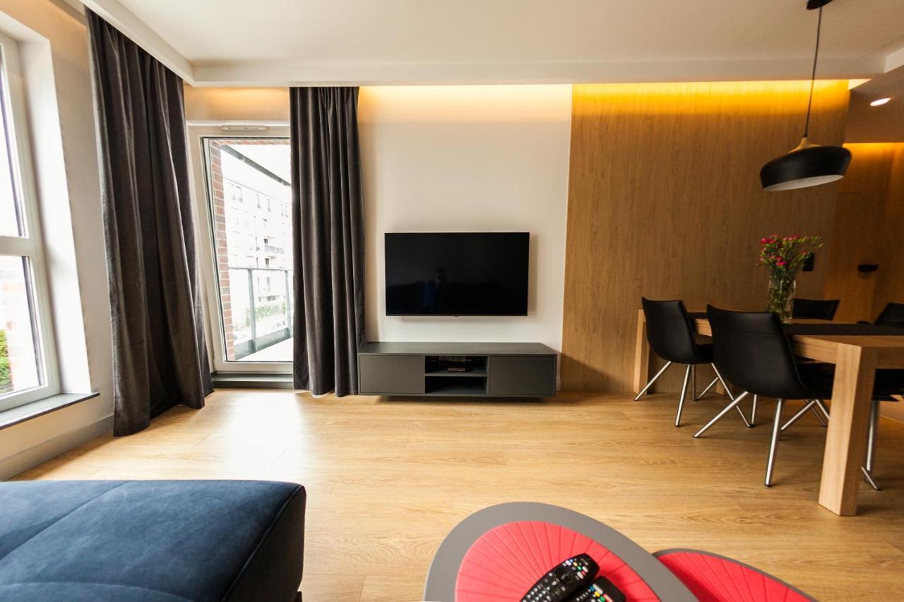 Апартаменты Apartament Aureus Гданьск Экстерьер фото