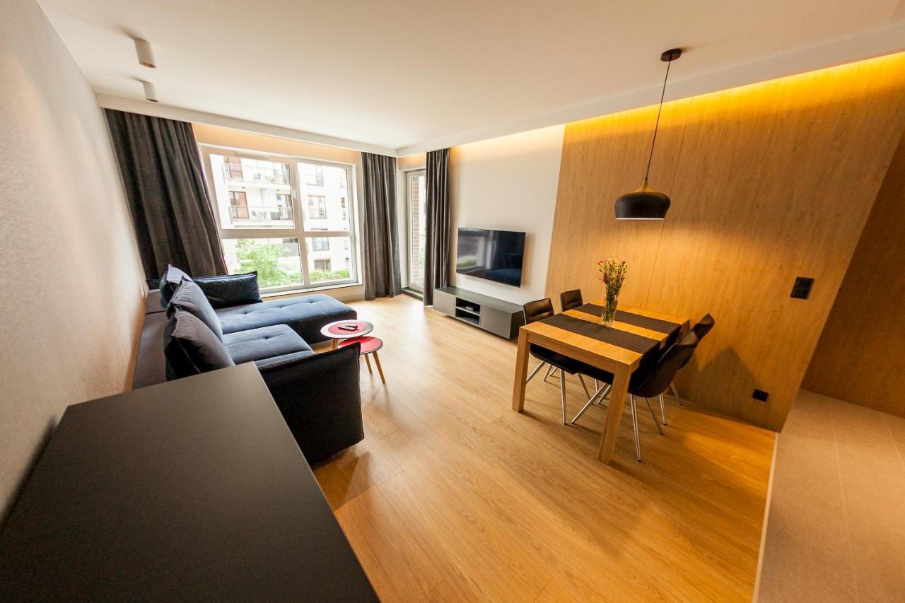 Апартаменты Apartament Aureus Гданьск Экстерьер фото